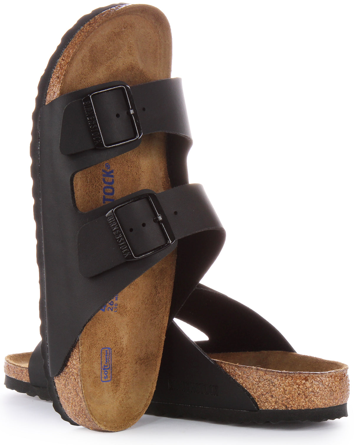 Birkenstock Arizona Sandalen | Zwart Birko-Flor voor heren en dames