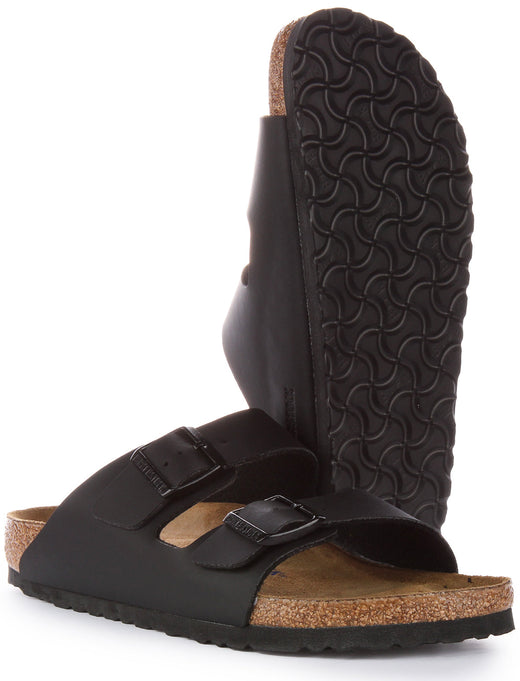 Birkenstock Arizona Sandalen | Zwart Birko-Flor voor heren en dames