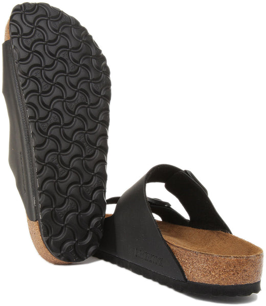 Birkenstock Arizona Sandalen | Zwart Birko-Flor voor heren en dames