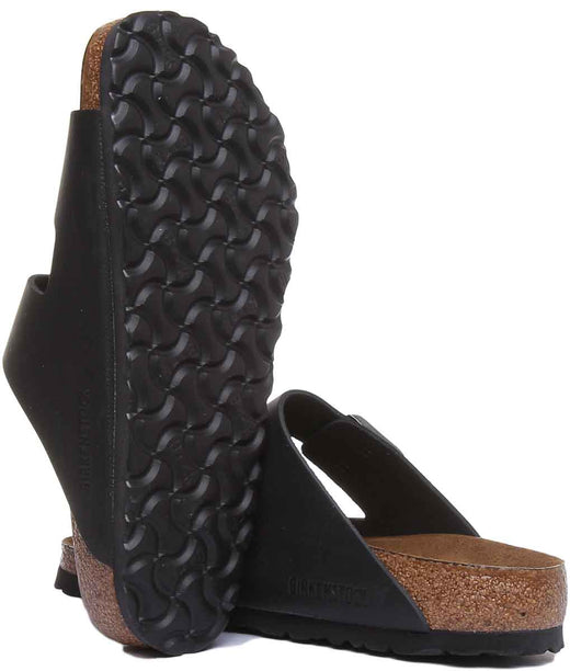Birkenstock Arizona Sandalen | Zwart echt leer voor dames