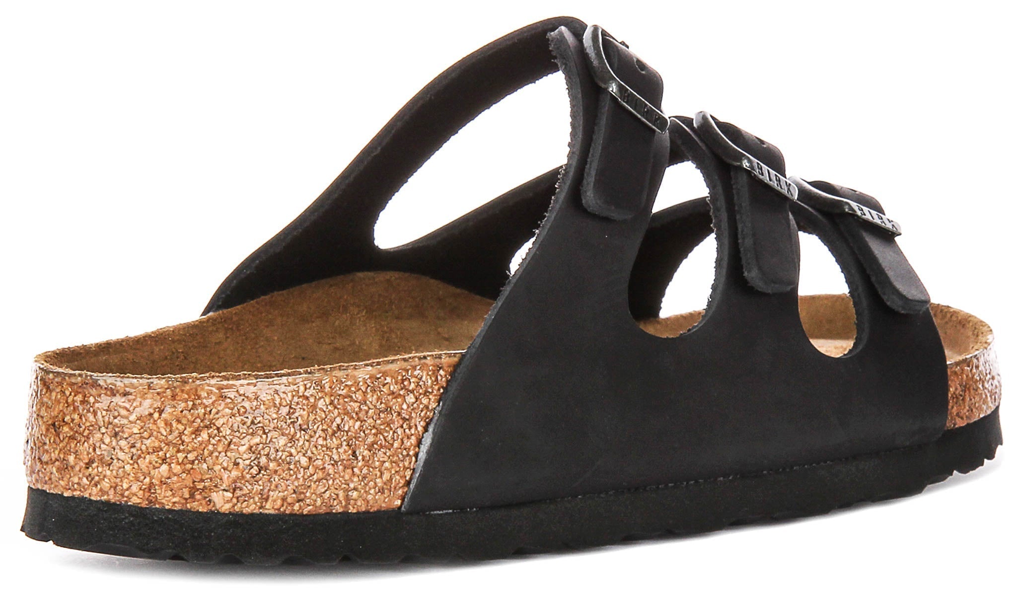 Sandales Birkenstock Florida | Cuir suédé noir pour femmes
