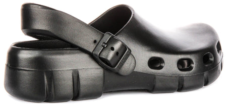 Birkenstock Birki Flow Träskor | Svart EVA för kvinnor - Normal passform