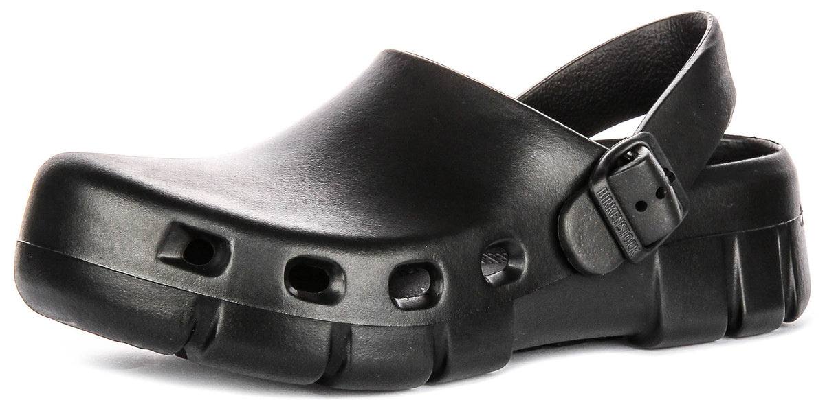 Birkenstock Birki Flow Träskor | Svart EVA för kvinnor - Normal passform