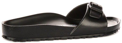 Sandalias Birkenstock Madrid | EVA negro para mujeres - ajuste estrecho