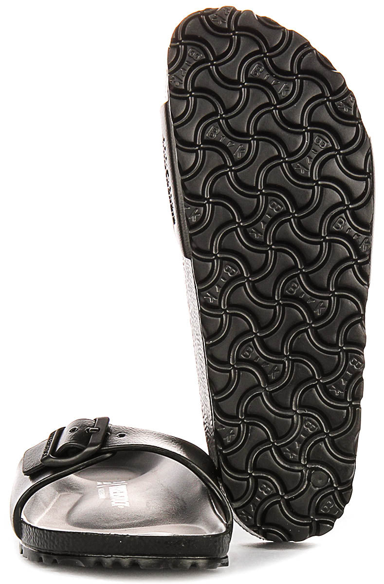 Sandalias Birkenstock Madrid | EVA negro para mujeres - ajuste estrecho