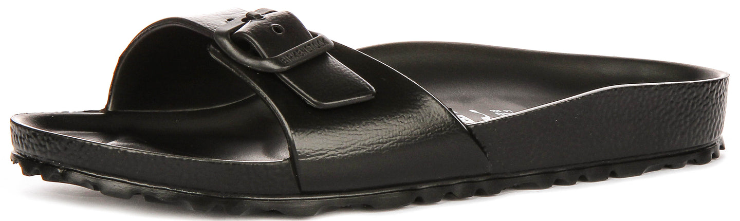 Sandalias Birkenstock Madrid | EVA negro para mujeres - ajuste estrecho