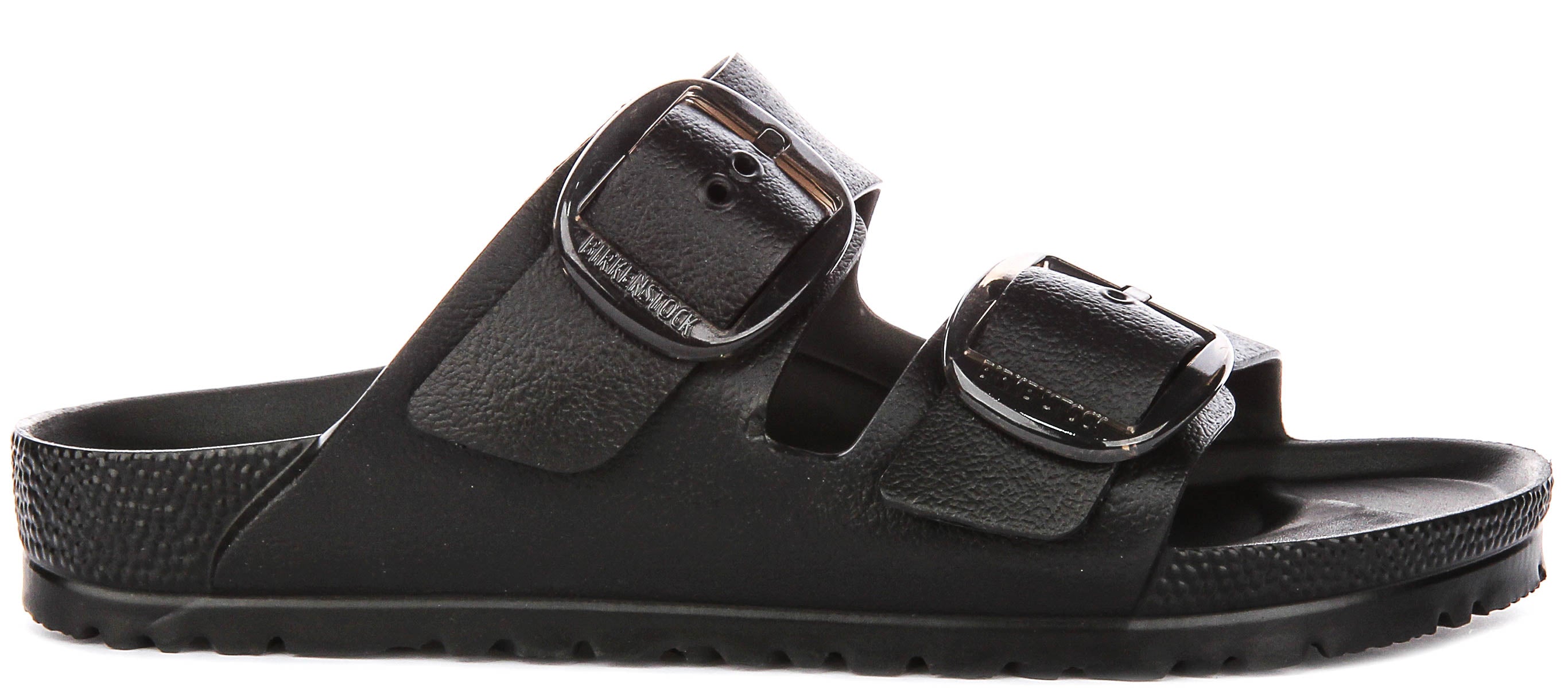Birkenstock Arizona Sandalen | Zwart EVA - Grote Gesp voor Vrouwen - Smalle Pasvorm