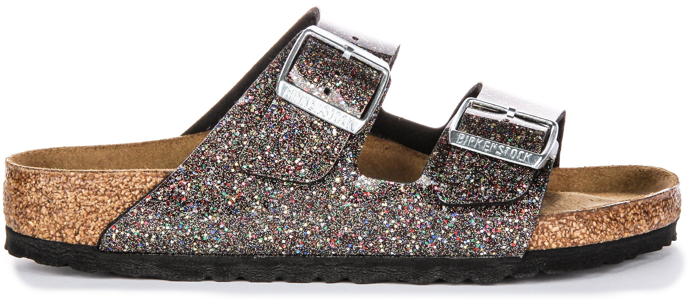 Sandalias Birkenstock Arizona | Birko-Flor negro - Multitono para niños