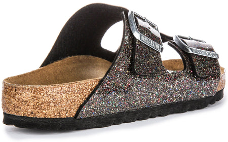 Sandalias Birkenstock Arizona | Birko-Flor negro - Multitono para niños