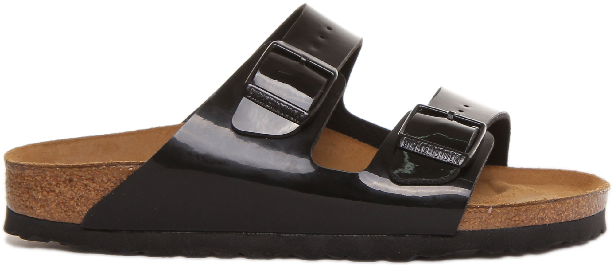 Birkenstock Arizona Sandaler | Svart Birko-Flor för kvinnor
