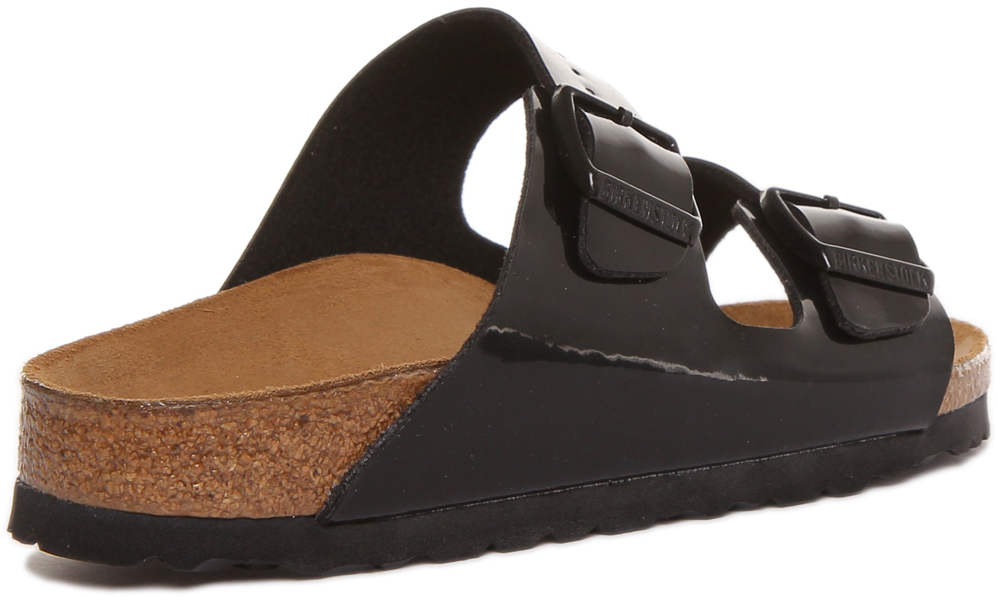 Birkenstock Arizona Sandaler | Svart Birko-Flor för kvinnor