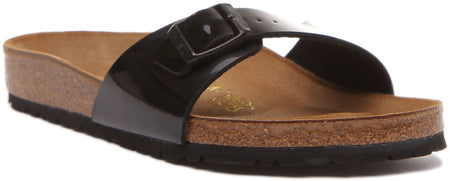 Birkenstock Madrid Sandalen | Zwart Birko-Flor voor Dames