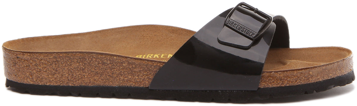 Birkenstock Madrid Sandalen | Zwart Birko-Flor voor Dames