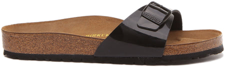 Birkenstock Madrid Sandalen | Zwart Birko-Flor voor Dames