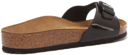 Birkenstock Madrid Sandalen | Zwart Birko-Flor voor Dames