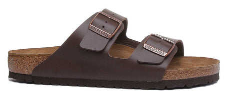Birkenstock Arizona Sandaler | Brunt Birko-Flor för kvinnor