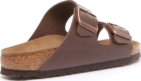 Birkenstock Arizona Sandaler | Brunt Birko-Flor för kvinnor