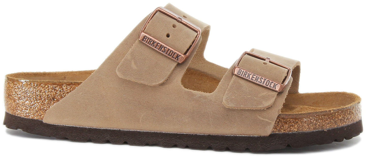 Birkenstock Arizona Sandalen | Bruin nubuck leer voor Dames