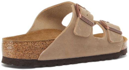 Birkenstock Arizona Sandalen | Bruin nubuck leer voor Dames