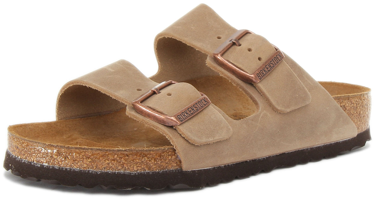 Birkenstock Arizona Sandalen | Bruin nubuck leer voor Dames