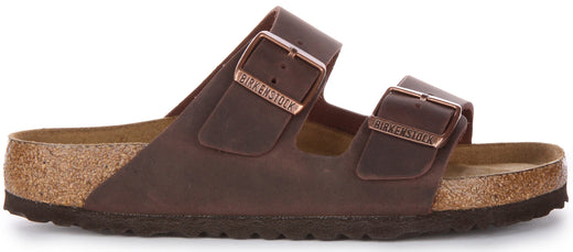 Birkenstock Arizona Sandalen | Bruin echt leer voor dames