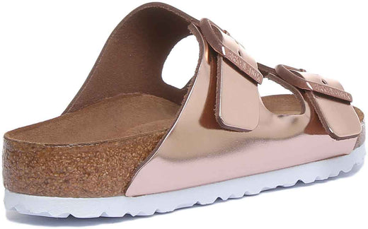 Sandalias Birkenstock Arizona | Birko-Flor cobre - Plantilla suave para mujer