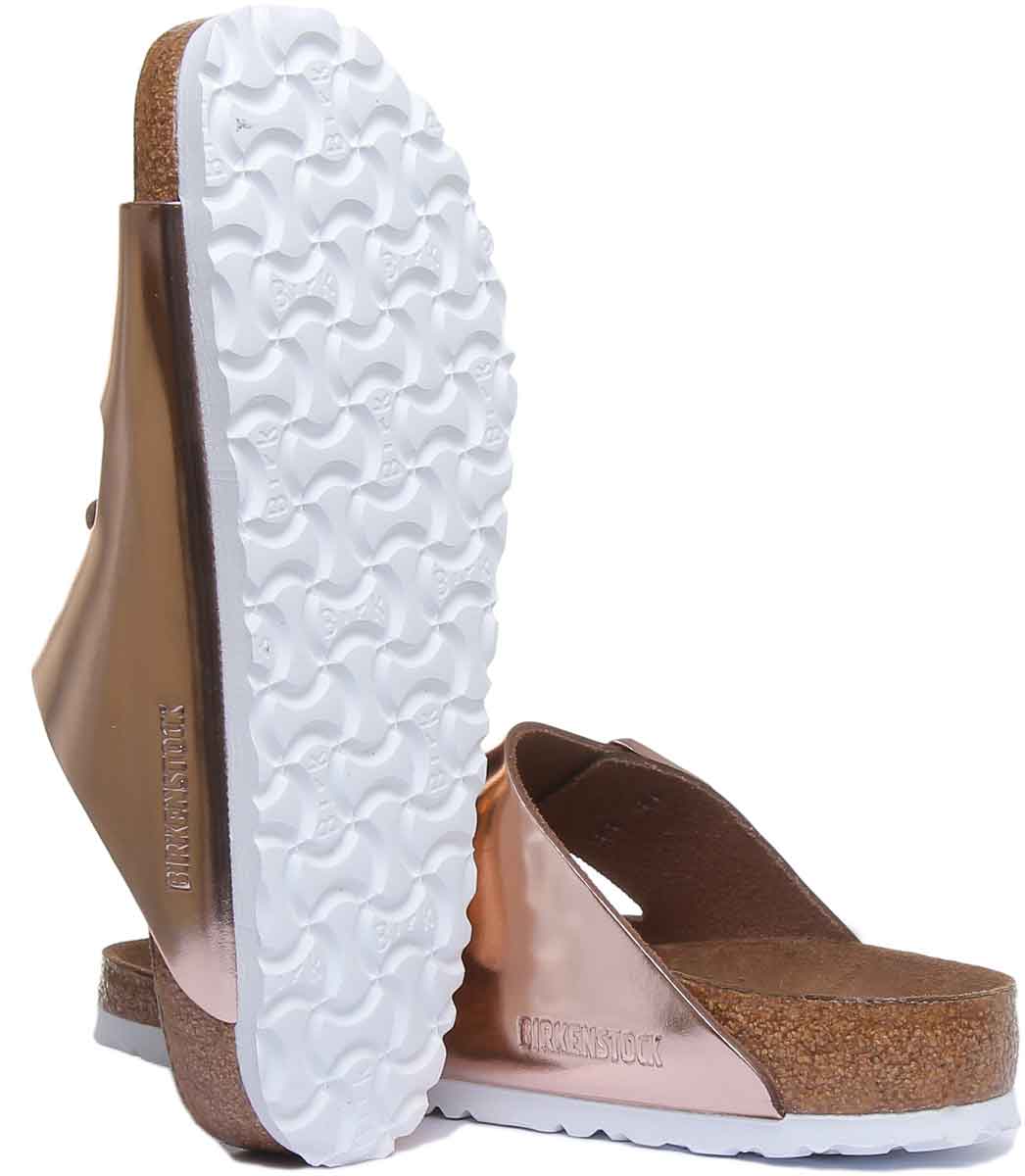 Sandalias Birkenstock Arizona | Birko-Flor cobre - Plantilla suave para mujer