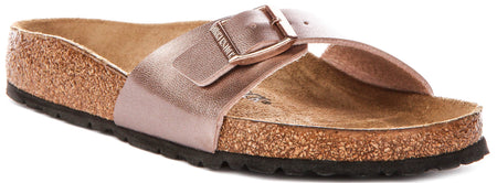 Sandalias Birkenstock Madrid | Birko-Flor cobre para mujeres - Ajuste regular