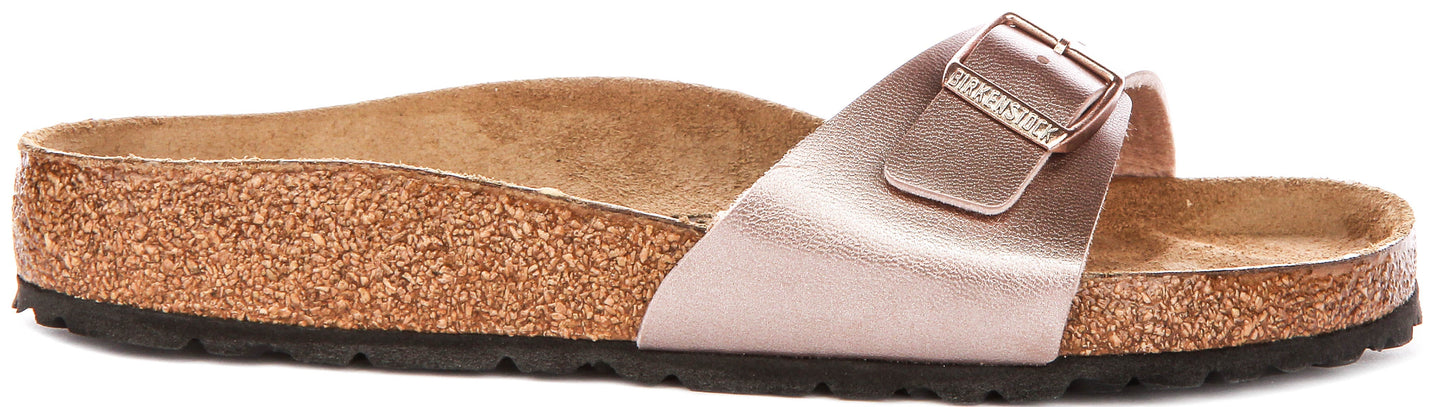 Sandalias Birkenstock Madrid | Birko-Flor cobre para mujeres - Ajuste regular