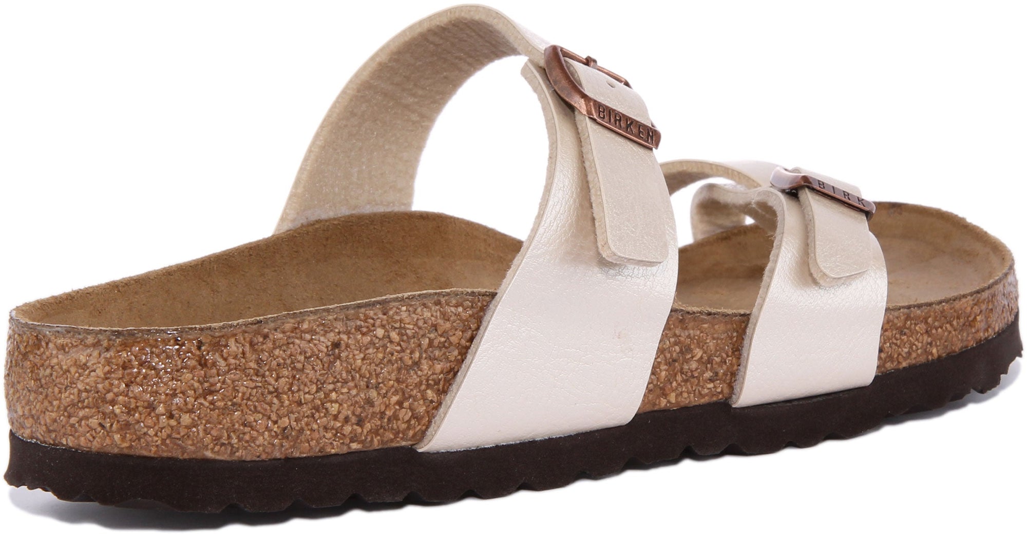 Sandalias Birkenstock Mayari | Birko-Flor crema para mujer