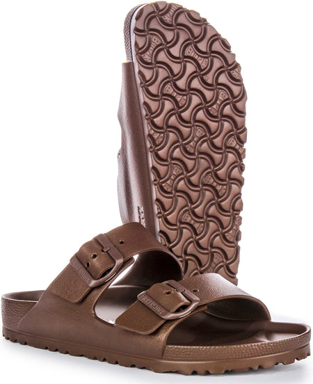 Sandalias Birkenstock Arizona | EVA marrón oscuro para mujeres