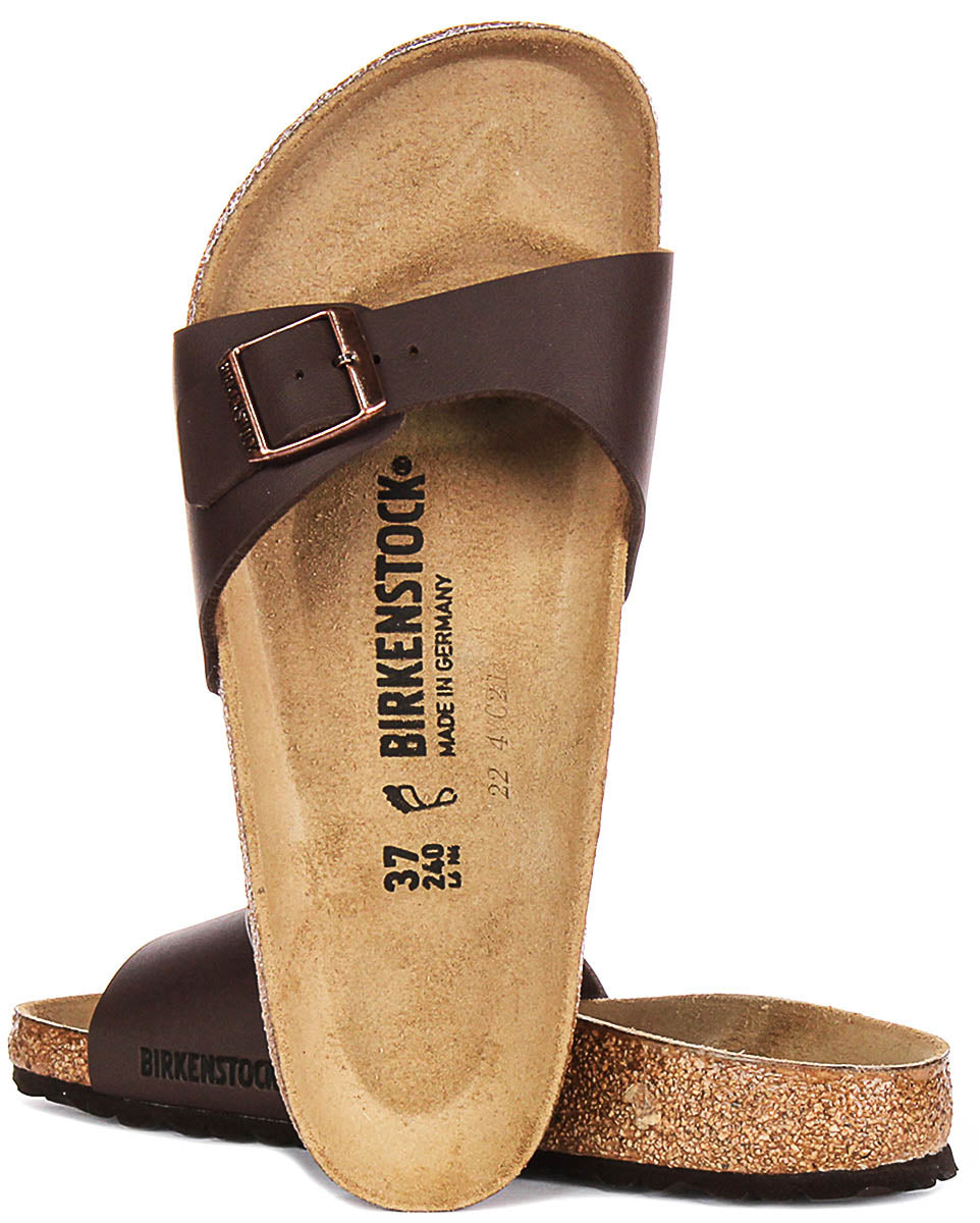 Sandalias Birkenstock Madrid | Birko-Flor marrón para mujeres