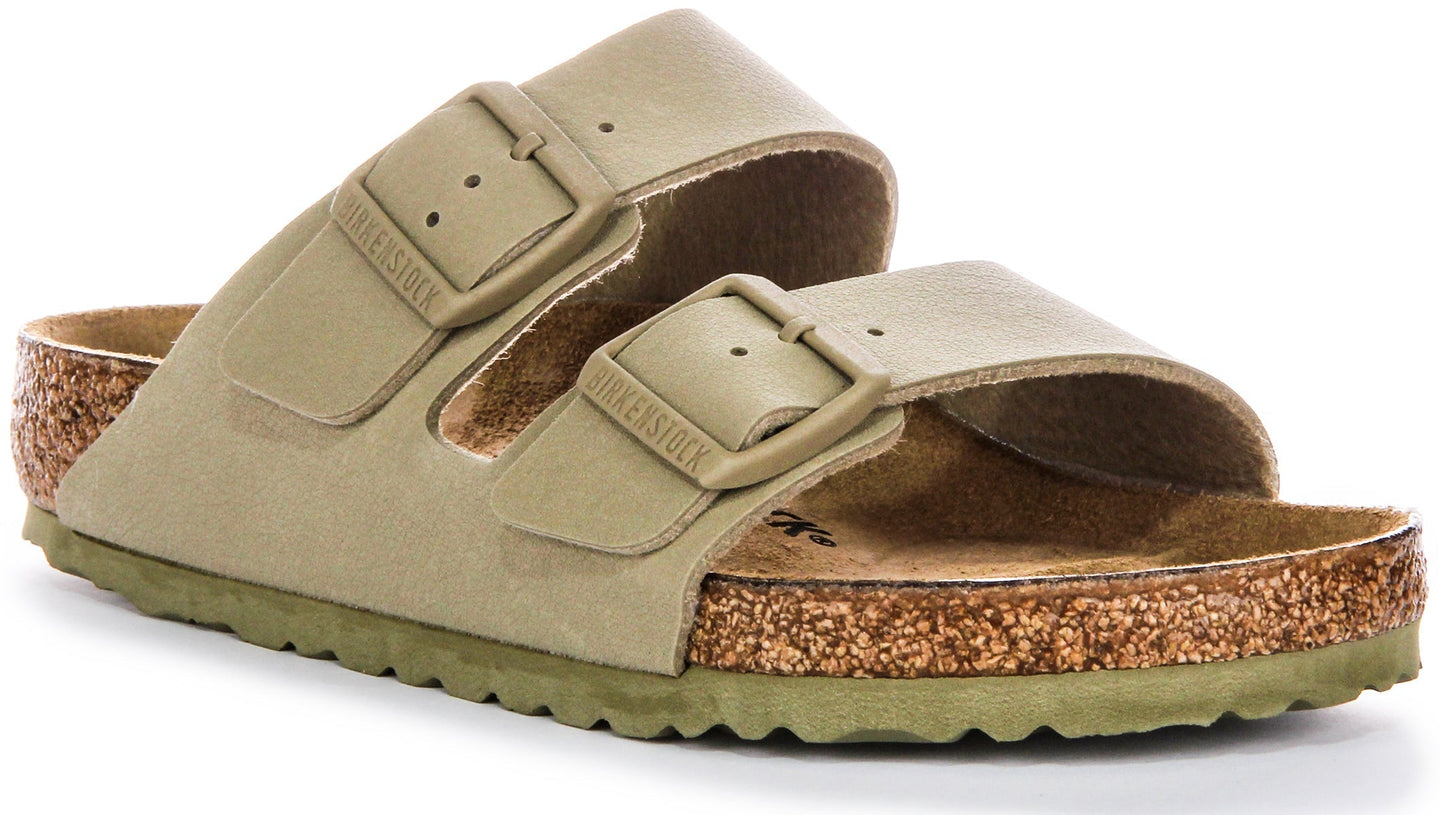 Birkenstock Arizona Sandalen | Khaki Birko-Flor voor heren en dames