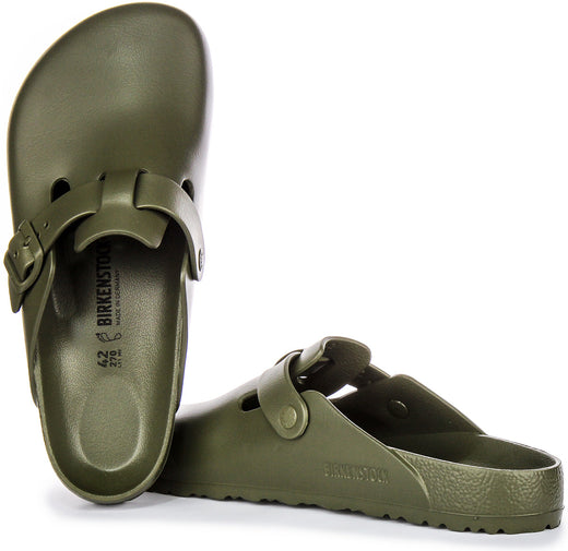 Birkenstock Boston Klompen | Khaki EVA voor heren en dames