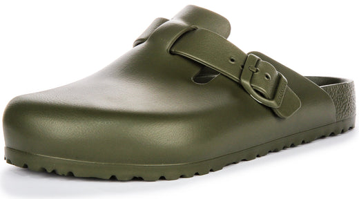 Birkenstock Boston Klompen | Khaki EVA voor heren en dames