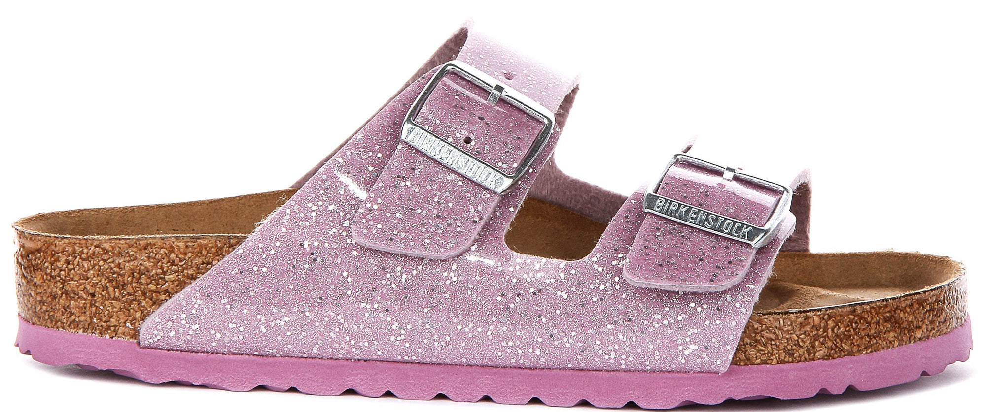 Sandales Birkenstock Arizona | Birko-Flor lavande pour enfants - Coupe normale
