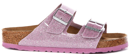 Sandales Birkenstock Arizona | Birko-Flor lavande pour enfants - Coupe normale