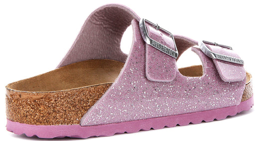 Birkenstock Arizona Sandalen | Lavendel Birko-Flor voor Kinderen - Normale Pasvorm