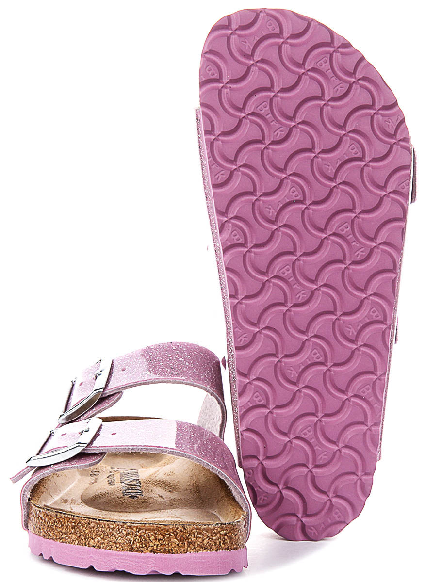 Birkenstock Arizona Sandalen | Lavendel Birko-Flor voor Kinderen - Normale Pasvorm