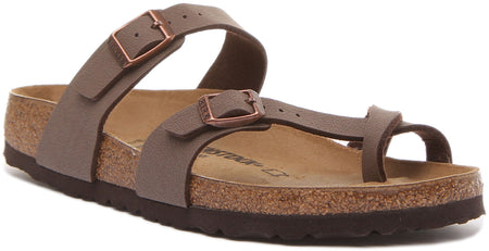 Birkenstock Mayari Sandalen | Mocha Birko-Flor voor Dames