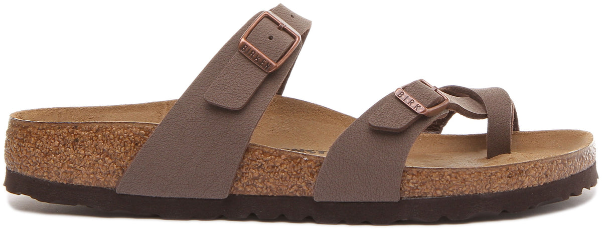 Birkenstock Mayari Sandalen | Mocha Birko-Flor voor Dames