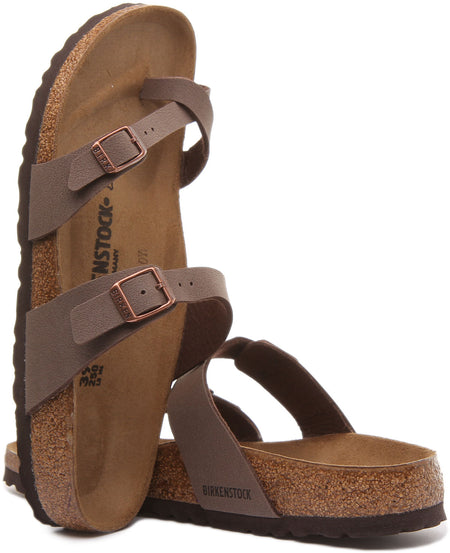 Birkenstock Mayari Sandalen | Mocha Birko-Flor voor Dames