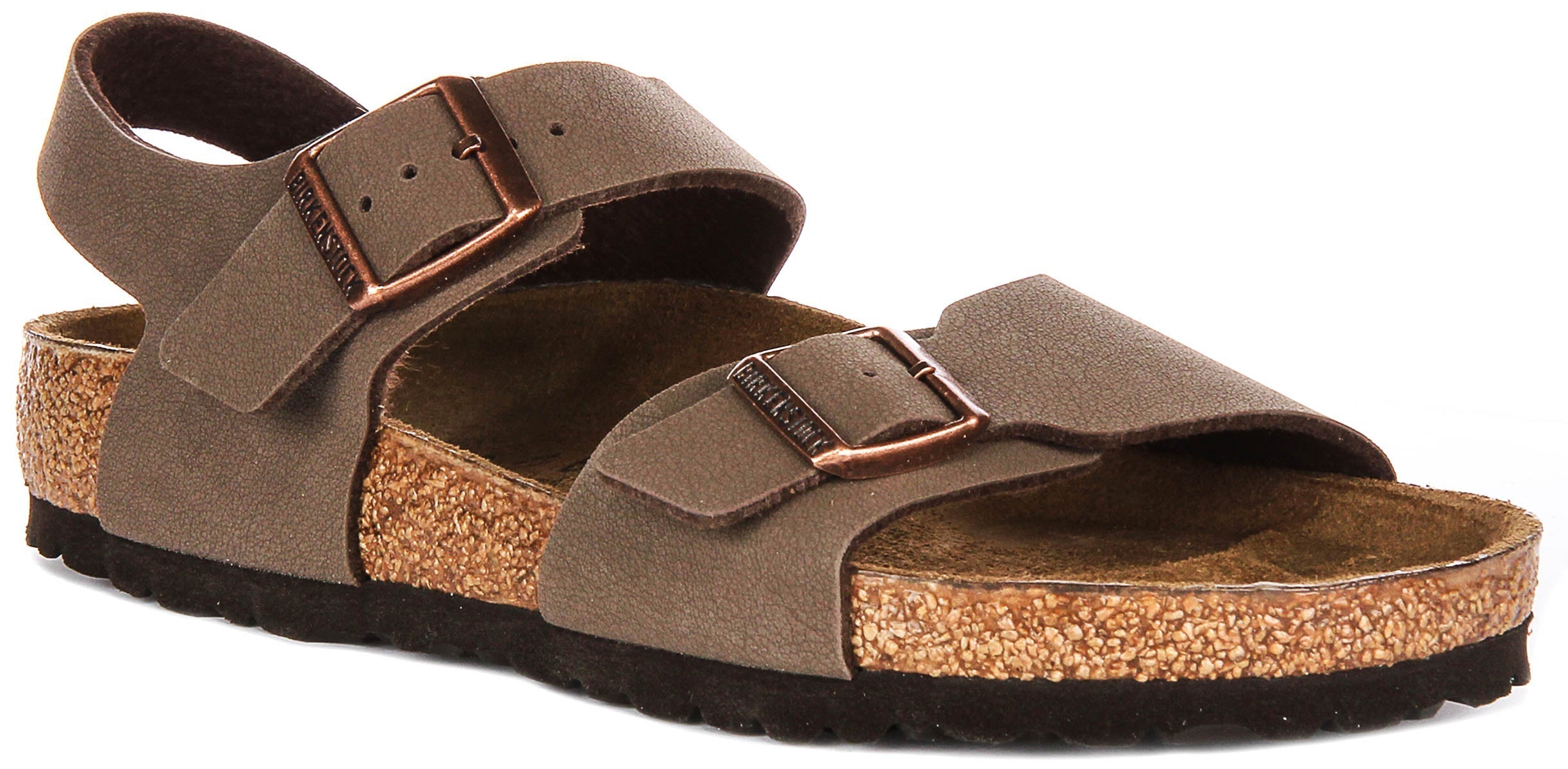 Birkenstock New York-skor | Mocha Birko-Flor för barn