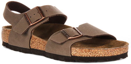 Birkenstock New York-skor | Mocha Birko-Flor för barn