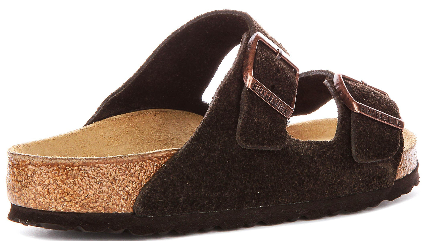 Birkenstock Arizona Sandalen | Mocha suède leer voor Mannen en Vrouwen - Normale Pasvorm