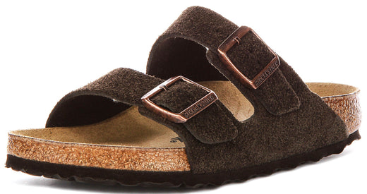 Birkenstock Arizona Sandalen | Mocha suède leer voor Mannen en Vrouwen - Normale Pasvorm