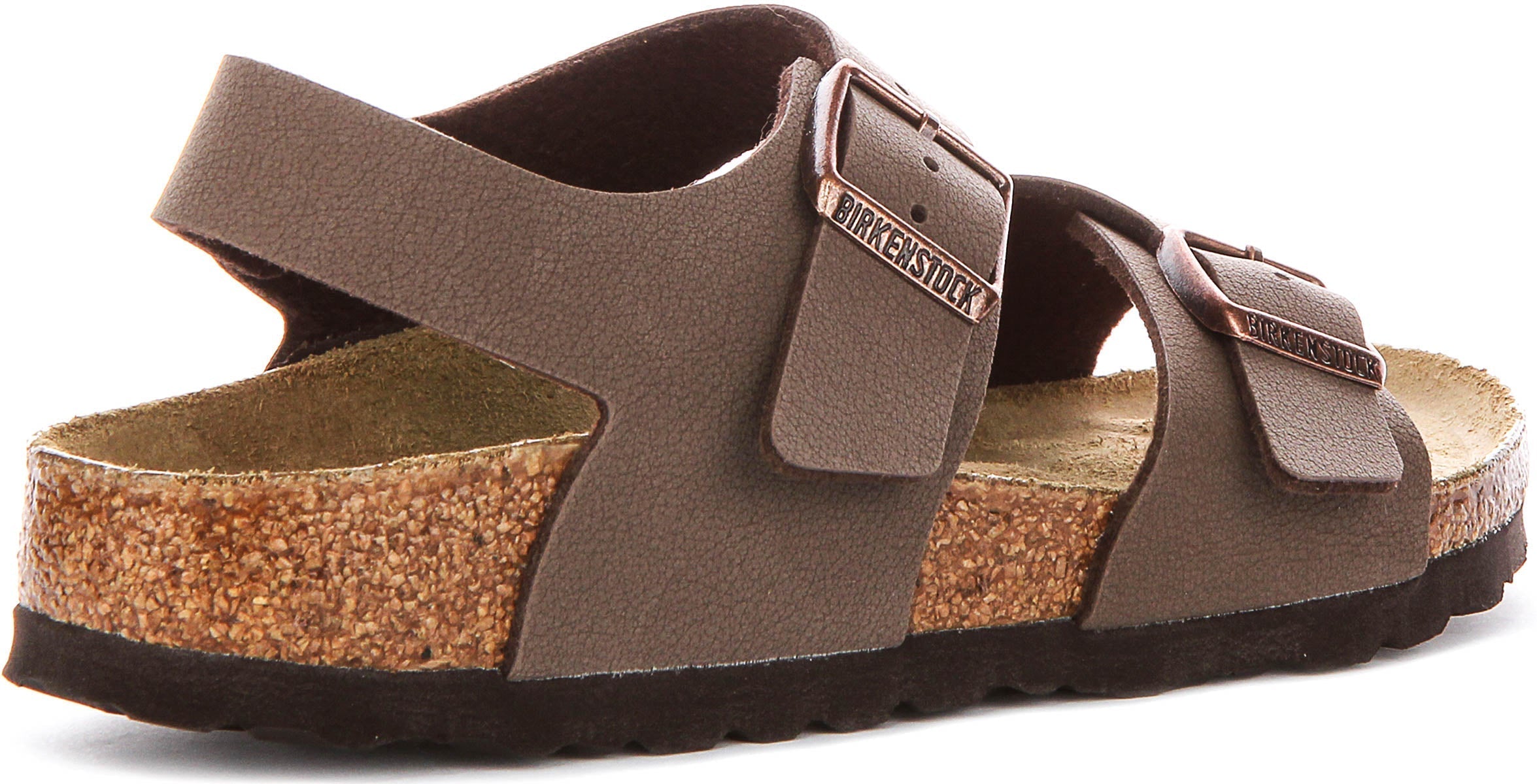 Birkenstock New York Skor | Mocha Birko-Flor för barn - Smal passform