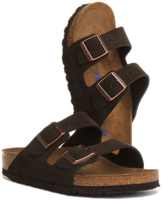 Birkenstock Arizona Sandalen | Bruin echt leer voor dames