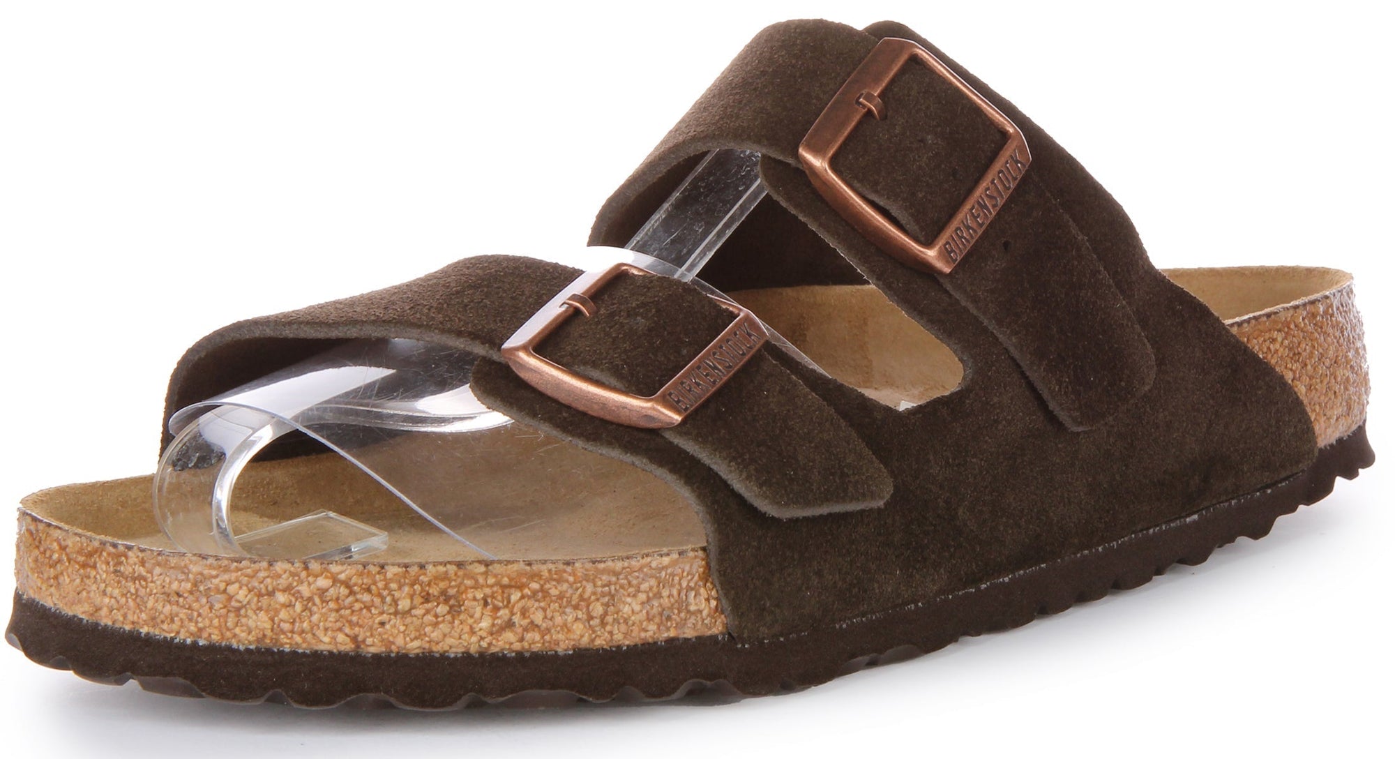 Birkenstock Arizona Sandalen | Mocha suède leer voor heren