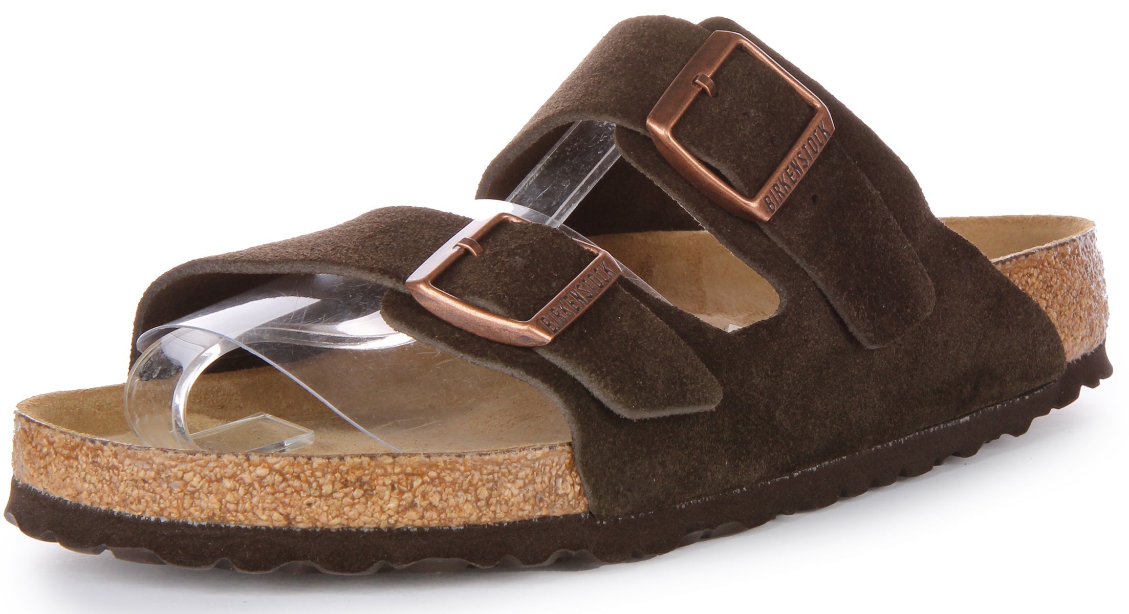 Birkenstock Arizona Sandalen | Mocha suède leer voor heren